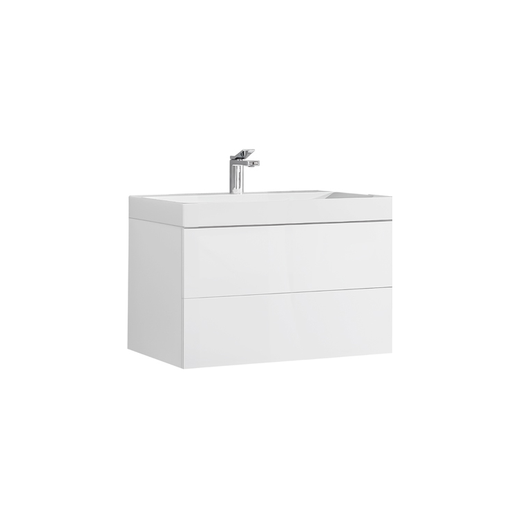 StoneArt Meuble de salle de bains Brugge BU-0801 blanc 80x56