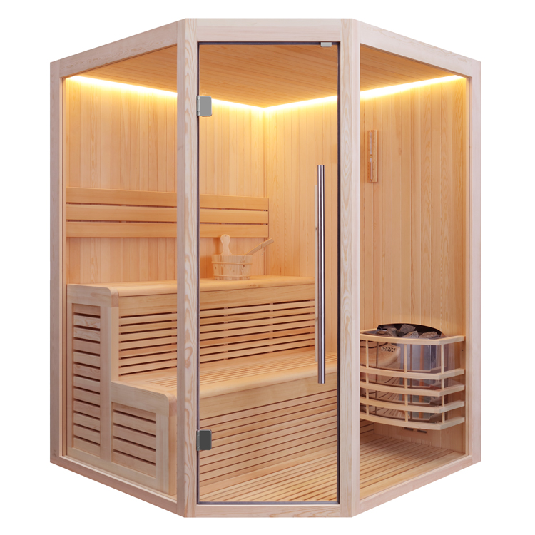 AWT Sauna 1801B Pin 160x160 sans poêle à sauna