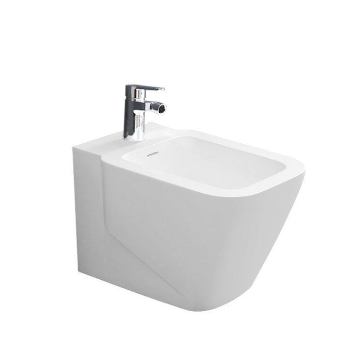 StoneArt WC Bidet sur pied TFS-201P blanc 56x36cm mat